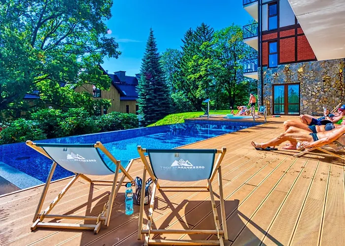 Apartament A12 Green Resort Z Basenem, Sauna, Jacuzzi Blisko Norweskiej Polany - 5D Apartments